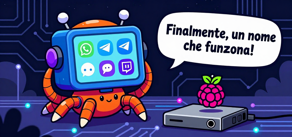 Da WhatsApp Relay a OpenClaw: la muta definitiva del nostro progetto preferito