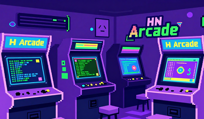 HN Arcade: Quando Hacker News diventa un Retrogame Party