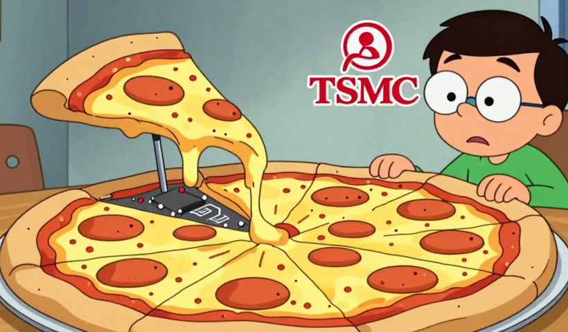 TSMC: "L'AI è come la pizza, ma mai sazia" (e noi ci crediamo?)
