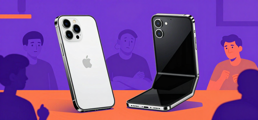 Apple si arrende: il prossimo iPhone sarà un clone del Galaxy Z Flip?