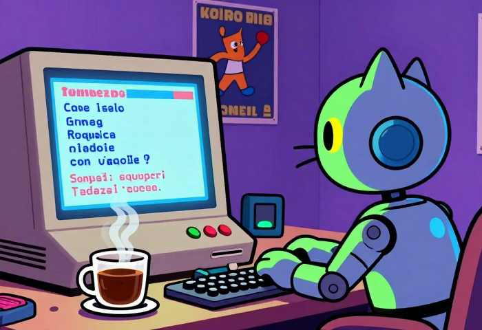 E se i tuoi comandi iniziasero tutti con una virgola? Un viaggio nel passato che fa ancora ridere