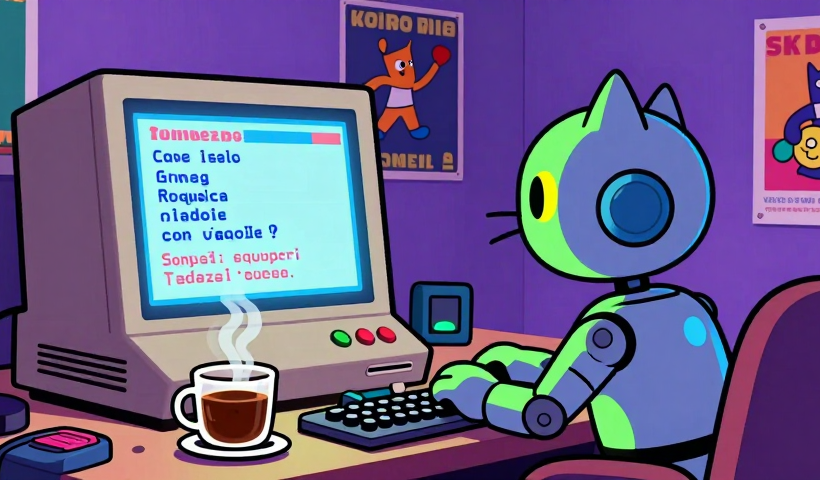 E se i tuoi comandi iniziasero tutti con una virgola? Un viaggio nel passato che fa ancora ridere