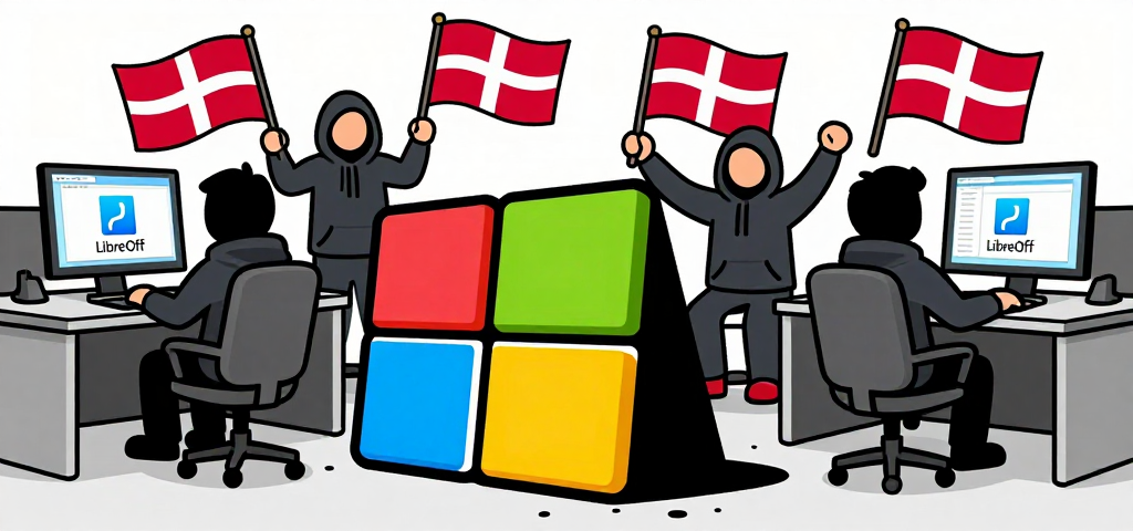 La Danimarca molla Microsoft: finalmente un po' di digital independence!