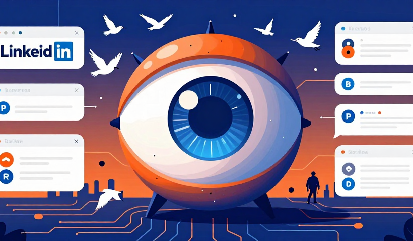 LinkedIn ti spia: il Grande Fratello delle estensioni del browser