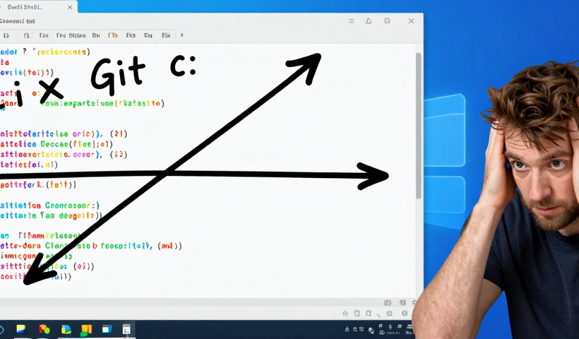 Microsoft ha 'morgato' il diagramma di Git: quando l'AI fa il furbo (e lo fa male)