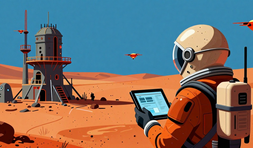 Underhill: Il tuo prossimo progetto maker è una colonia su Marte (senza lasciare il divano)