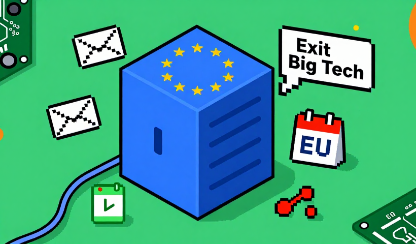 Da Fastmail a Uberspace: la mia odissea per scappare dal Big Tech (e tornare in Europa)