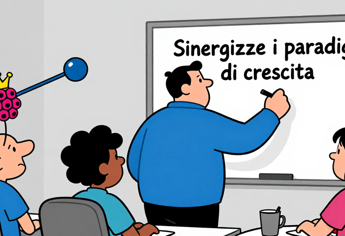 Se il tuo capo parla di 'paradigmi sinergici' probabilmente è un incompetente