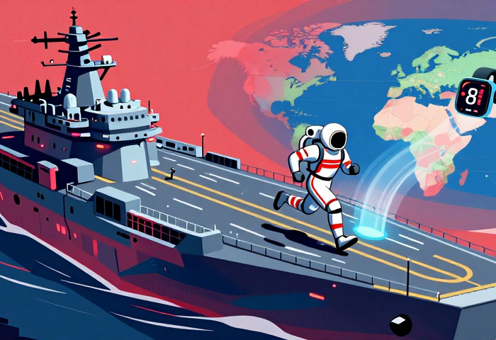 Strava: quando il tuo tracker fitness tradisce la portaerei francese