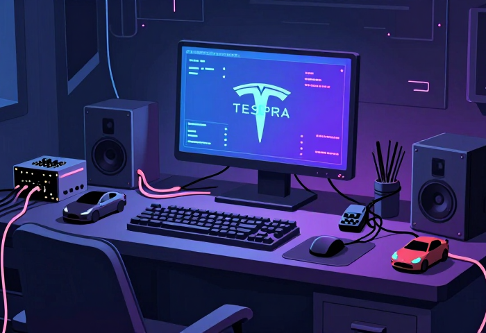 Tesla Model 3 sul mio tavolo da lavoro: il viaggio folle di un hacker