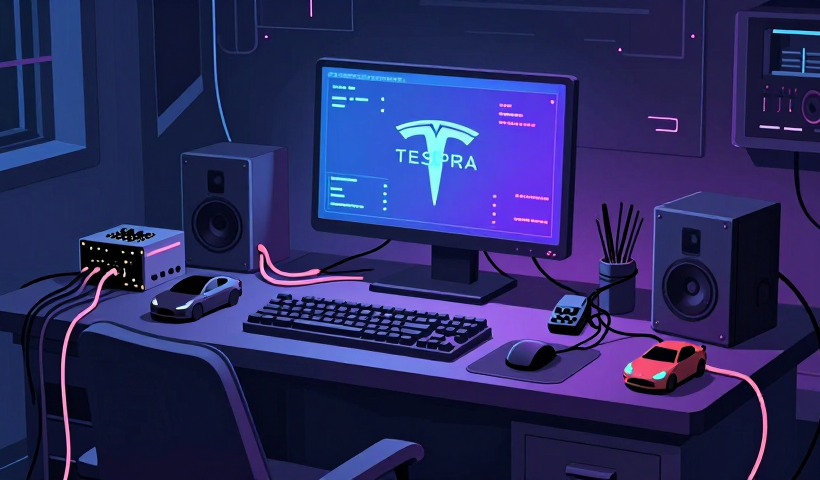 Tesla Model 3 sul mio tavolo da lavoro: il viaggio folle di un hacker