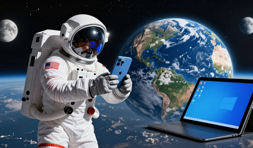 Artemis II: Quando la Luna Diventa un iPhone con le Stelle