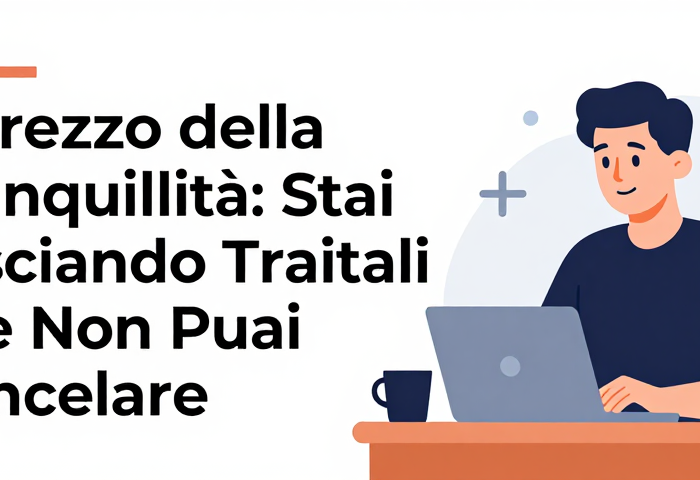 Il Prezzo della Tranquillità: Stai Lasciando Tracce Digitali Che Non Puoi Cancellare