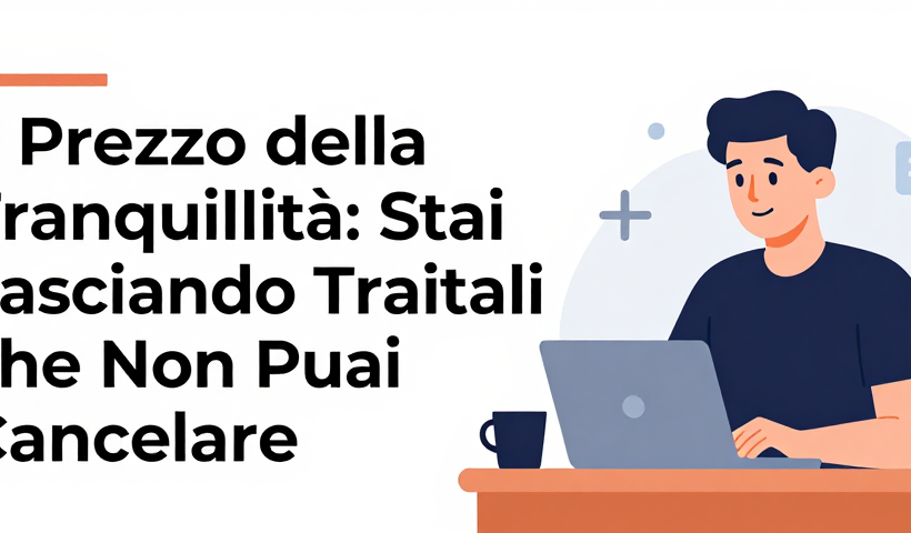 Il Prezzo della Tranquillità: Stai Lasciando Tracce Digitali Che Non Puoi Cancellare