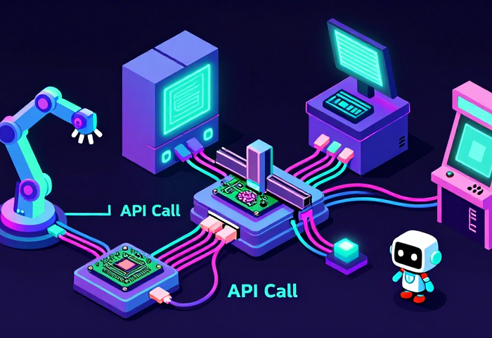 Stai costruendo un ponte sull'API Hell? Nuove routine AI che sembrano beta version di un floppy disk del '98