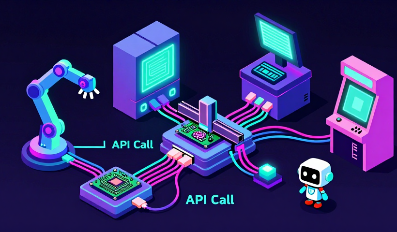 Stai costruendo un ponte sull'API Hell? Nuove routine AI che sembrano beta version di un floppy disk del '98