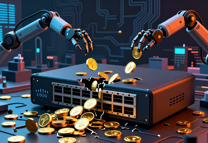 Cisco: Record di fatturato e licenziamenti di massa. Benvenuti nel modulo 'Corporate Logic'!