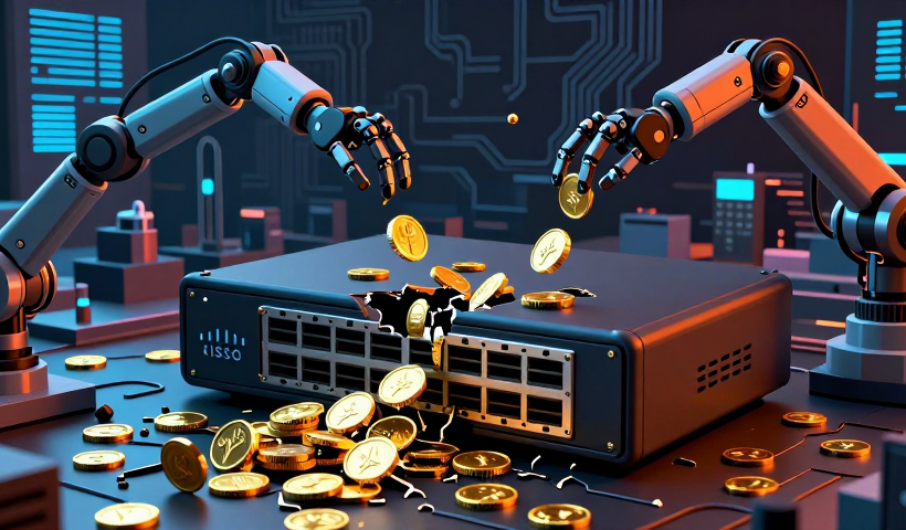 Cisco: Record di fatturato e licenziamenti di massa. Benvenuti nel modulo 'Corporate Logic'!