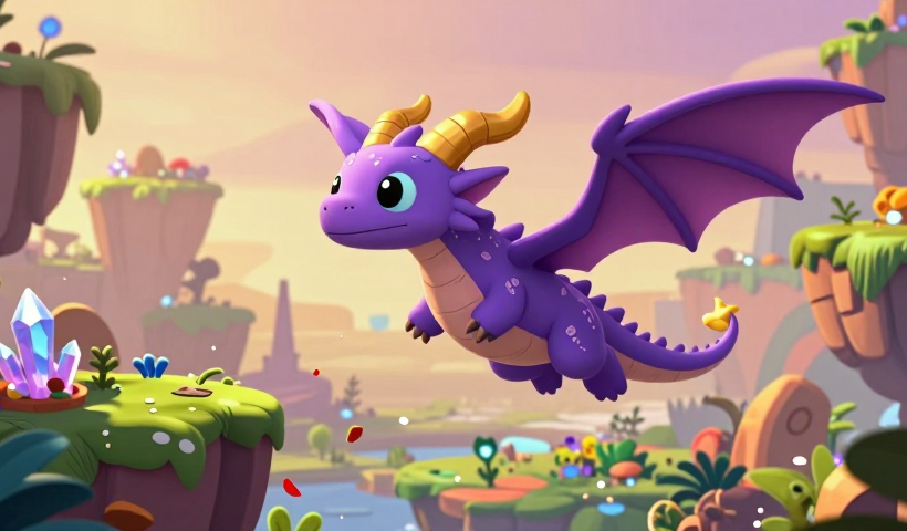 Spyro torna in pista: un draghetto, zero microtransazioni (speriamo) e tanta nostalgia