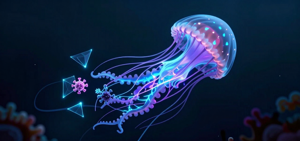 Bio-hacking oceanico: l'anemone che usa il CARDIB per patchare i virus