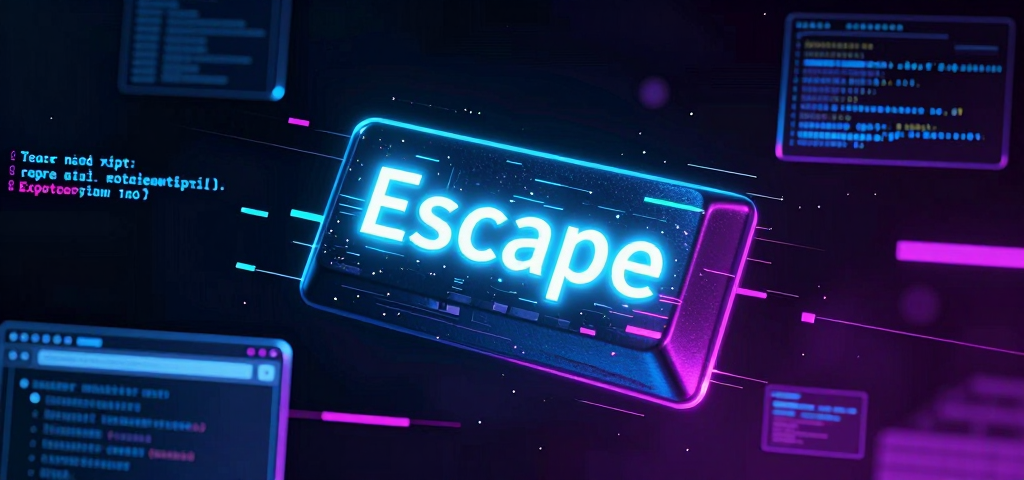 Escape Key: quando il tuo browser ha una funzione di autodistruzione