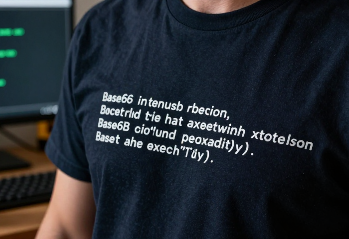Shebang su una t-shirt? Il livello di nerdaggine che ci mancava