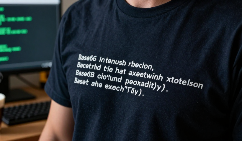 Shebang su una t-shirt? Il livello di nerdaggine che ci mancava