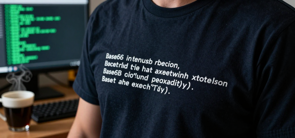Shebang su una t-shirt? Il livello di nerdaggine che ci mancava