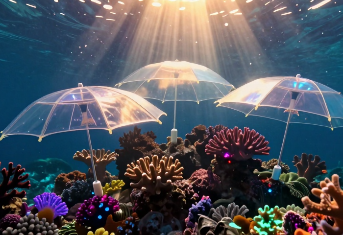 Ombrelli subacquei: perché gli scienziati hanno deciso di hackerare l'oceano